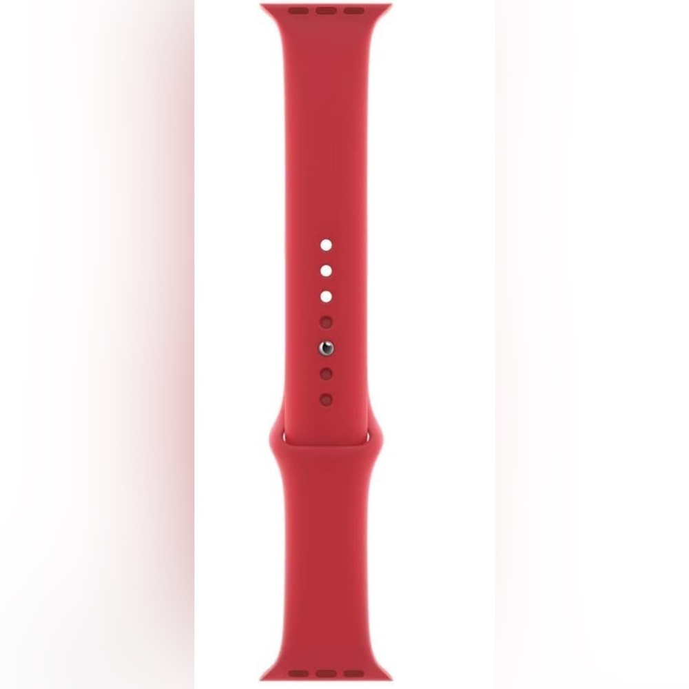 Apple Red Silicone Sport Band for Apple Watch